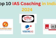 Top 10 IAS Coaching in India 2024
