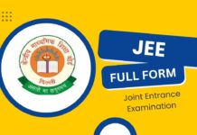 JEE Full Form