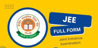 JEE Full Form