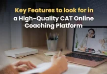 Key Features of a Top Quality CAT Online Coaching Platform