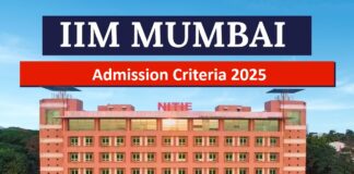 IIM Mumbai Admission Criteria 2025