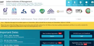 CAT 2024 Result Live Updates