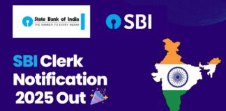 SBI Clerk Notification 2025 Out