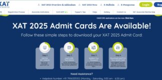 XAT 2025 Admit Card Out at xatonline.in