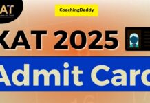 XAT Admit Card 2025 Date Out