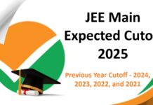 JEE Main Expected Cutoff 2025