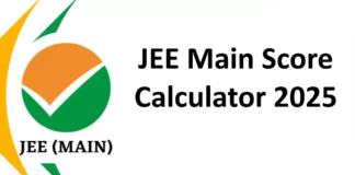 JEE Main Score Calculator 2025