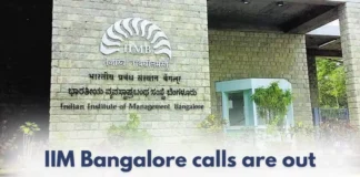 IIM Bangalore calls are out