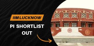 IIM Lucknow PI shortlist out