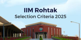 IIM Rohtak Admission Criteria 2025