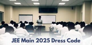 JEE Main 2025 Dress Code