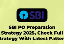 SBI PO Preparation Strategy 2025