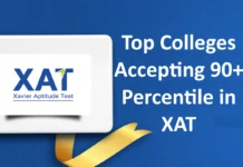 Top Colleges Accepting 90+ Percentile in XAT