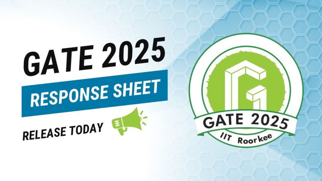 GATE 2025 Response Sheet Release