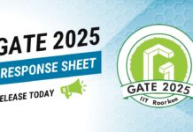 GATE 2025 Response Sheet Release