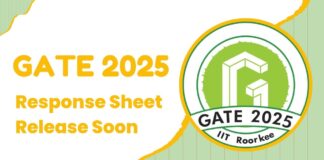 GATE 2025 Response Sheet Release Soon