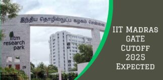 IIT Madras GATE Cutoff 2025 Expected