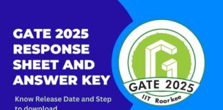 GATE 2025 Response Sheet and Answer key