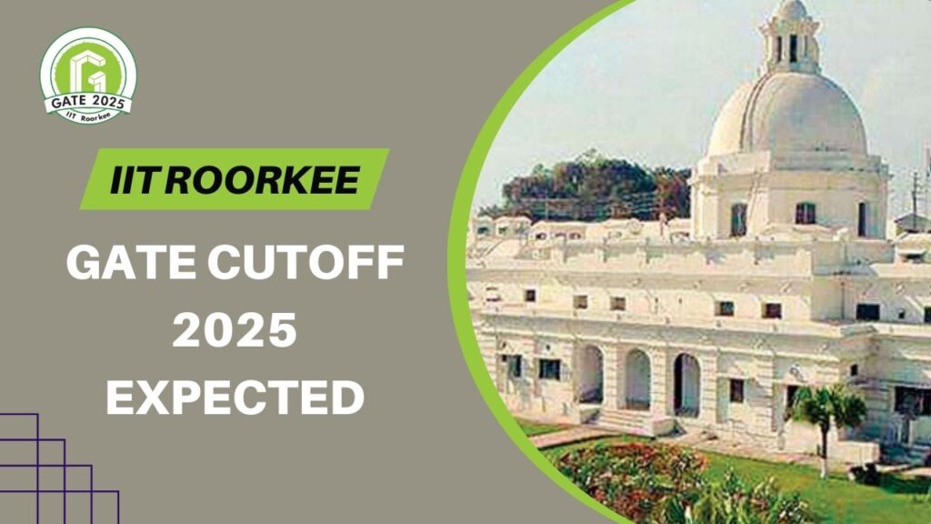 IIT Roorkee GATE Cutoff 2025 Expected