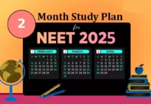 NEET 2 Months Study Plan