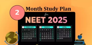 NEET 2 Months Study Plan