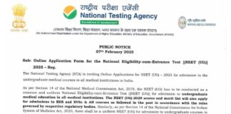 NEET UG Registration 2025 Out