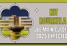 NIT Rourkela JEE Main Cutoff 2025