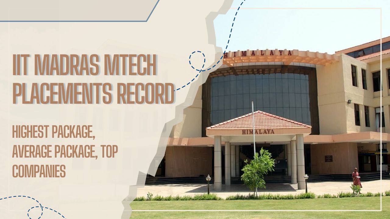 IIT Madras MTech Placements Record