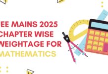 JEE Mains 2025 Chapter Wise Weightage for Mathematics