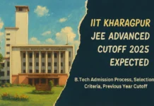 IIT Kharagpur JEE Advanced Cutoff 2025