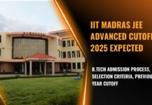 IIT Madras JEE Advanced Cutoff 2025 Expected