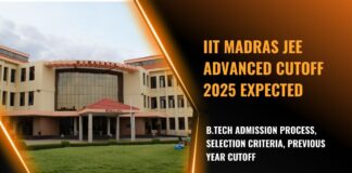 IIT Madras JEE Advanced Cutoff 2025 Expected