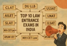 Top 10 LAW Entrance Exams in India 2025
