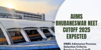 AIIMS Bhubaneswar NEET Cutoff 2025 Expected