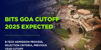 BITS Goa Cutoff 2025 Expected