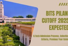 BITS Pilani Cutoff 2025 Expected