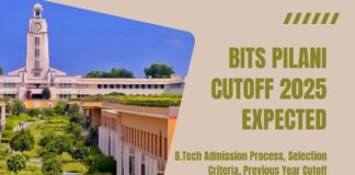 BITS Pilani Cutoff 2025 Expected