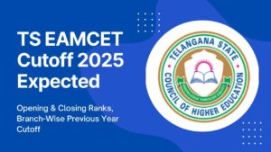 TS EAMCET Cutoff 2025 Expected