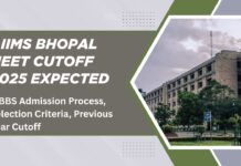 AIIMS Bhopal NEET Cutoff 2025 Expected