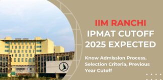 IIM Ranchi IPMAT Cutoff 2025