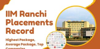 IIM Ranchi Placements Record 2025