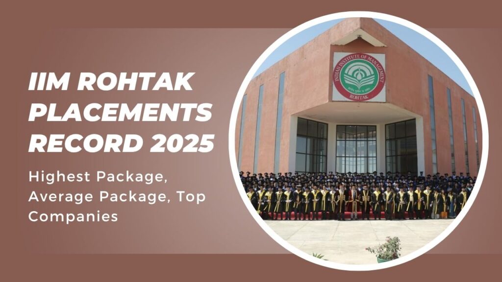 IIM Rohtak Placements Record