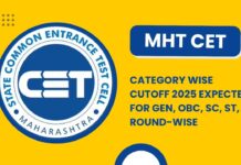 MHT CET Category Wise Cutoff 2025