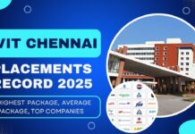 VIT Chennai Placements Record 2025