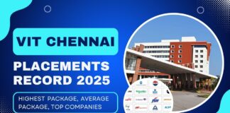 VIT Chennai Placements Record 2025