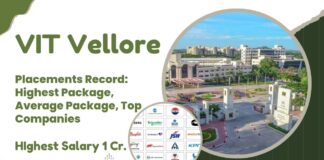 VIT Vellore Placements Record