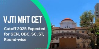 VJTI MHT CET Cutoff 2025