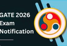GATE 2026 Exam Notification: