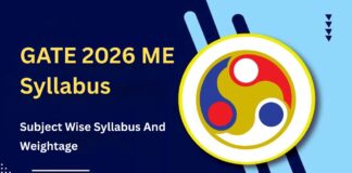 GATE 2026 ME Syllabus