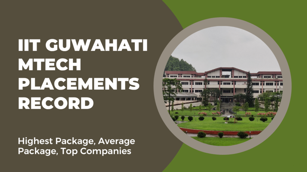 IIT Guwahati MTech Placements Record